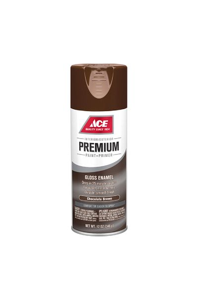 ACE Premium Gloss Enamel Spray Paint Chocolate Brown