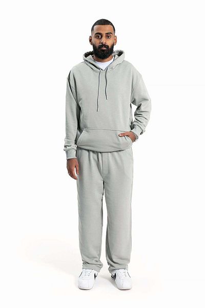 wecre8 Men Gray Hoodie and Pants Set By WECRE8