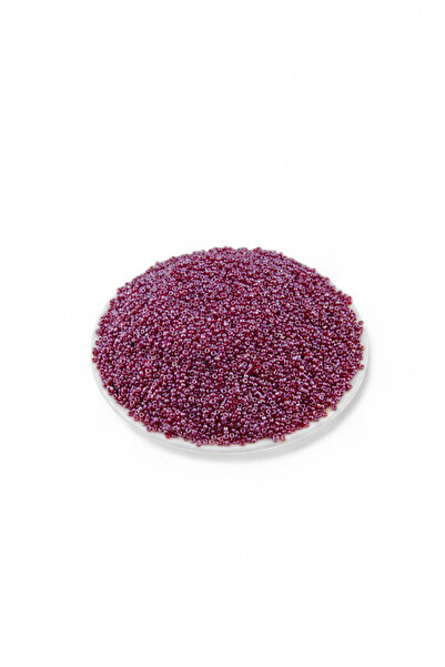 Serhat Aksesuar ve El İşçilik بورجوندي (11/0) 2 ملم حبيبات رملية 100 جرام