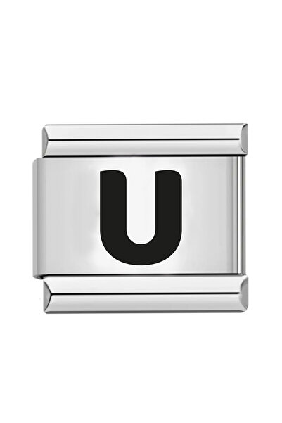 gastromarka سوار من الفولاذ الإيطالي على شكل حرف U