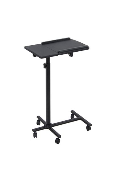 micasa 5-Wheel Height Adjustable Space-Saving Portable Laptop Table