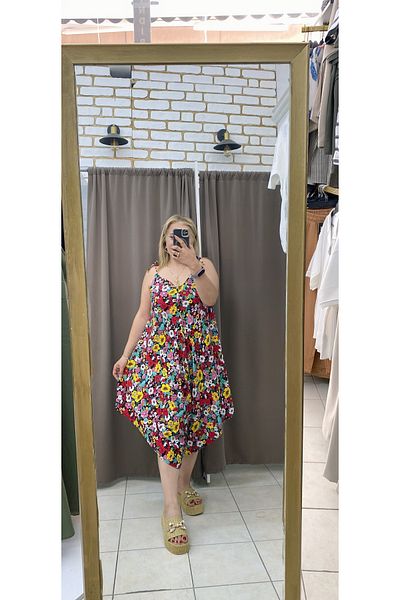 TUBA TOPTAŞ Plus Size Woven Jumpsuit