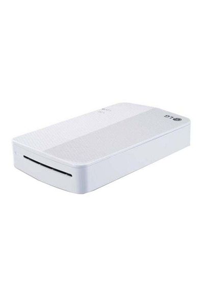 LG Portable Mobile Pocket Photo Printer White