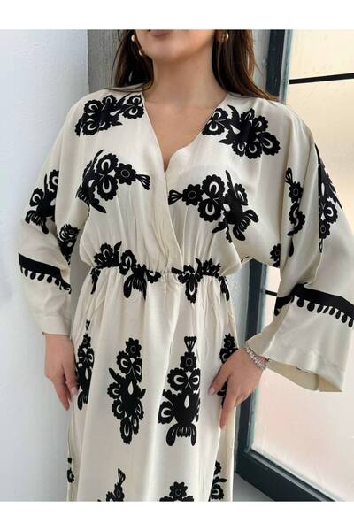 moda paketi Viscose Patterned Dress