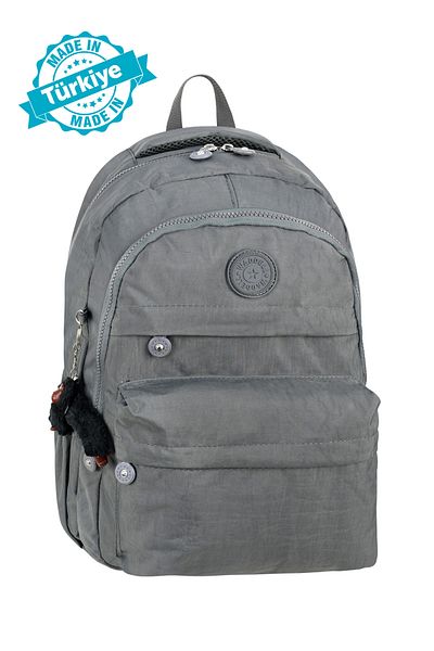 CANLOOR Waddell Gray Licensed Water Resistant Crinkle Unisex Daily Backpack-1001