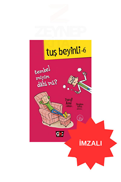 Nesil Yayınları Tuş Beyinli 6 Tembel Miyim Dahi mi? - Yusuf Asal (İMZALI)