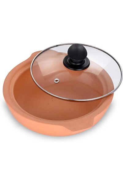 Generic ARK Terrapura Unglazed Clay Bowl with Glass Lid