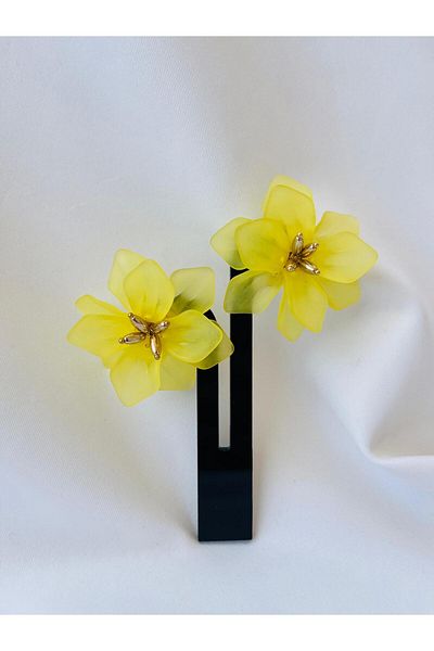 ESDE Colorful Stylish Design Flower Earrings