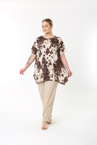 XL Modam Women's Plus Size Tunic Pants Suit