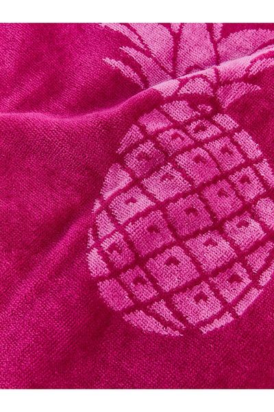 LC Waikiki Lcw Accessories Pineapple Patterned Beach Towel 70X150 cm (S5)