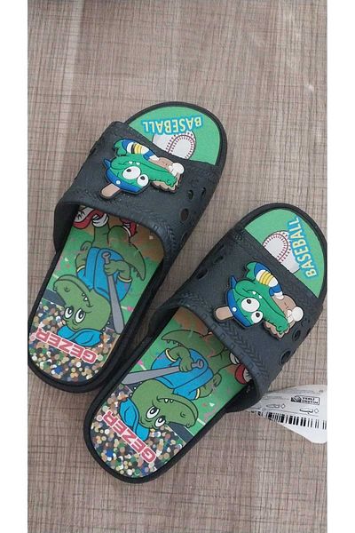 GEZER Crocodile Patterned Summer Children's Slippers