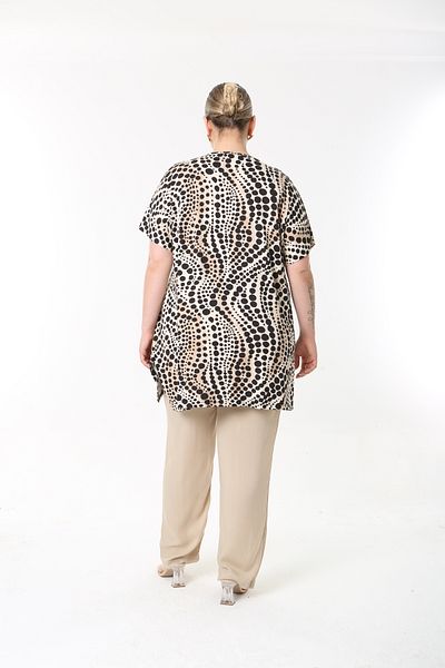 XL Modam Women's Plus Size Tunic Pants Suit
