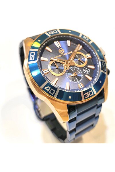 Sergio Tacchini Erkek Saat 5 ATM Su Geçirmez HD VİDEOLU