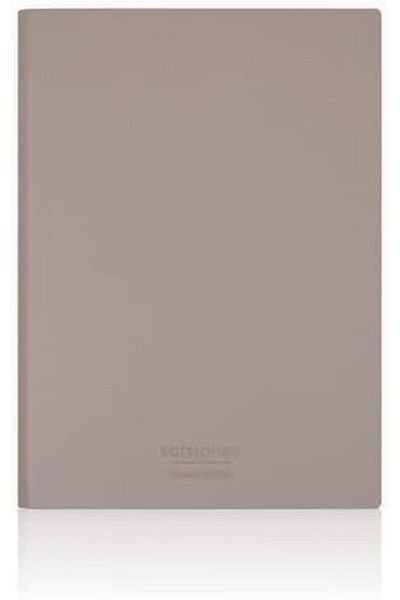 STOREMAX Lvnmblya Flexible Cover Pocket Notebook A6 Cream 96 Yp. Striped Shop Deesing 224120