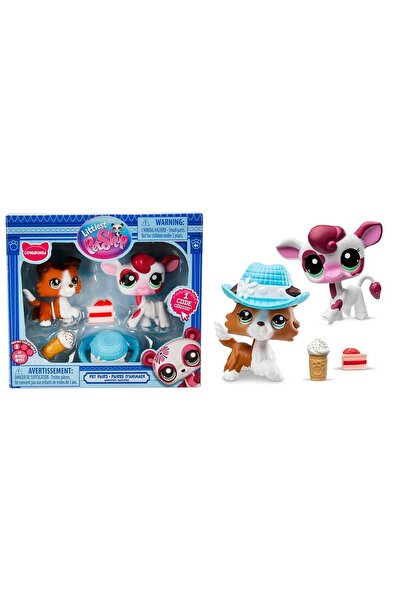 TOYFEST LPS Miniş 2’li Figür Seti Seri 3 No:151-150 Collie Köpek ve İnek