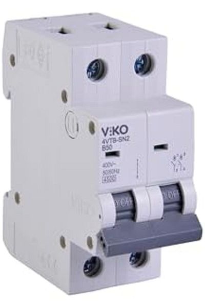 STOREMAX Jvnnastore Automatic Fuse 4.5Ka B Type 2 Pole 50A Trendyfr 646268