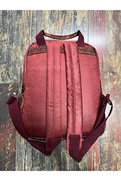 Street Bag Etnik Otantik Su Geçirmez Laptop Bölmeli Taşıma Kollu Sırt Çantası