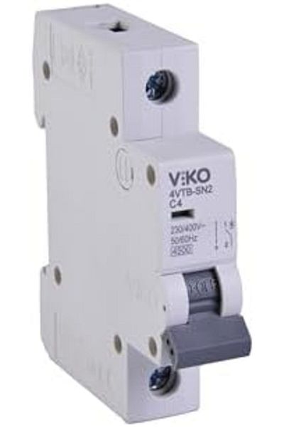 STOREMAX Jvnnastore Automatic Fuse 4.5Ka C Type 1 Pole 04A Trendyfr 646268