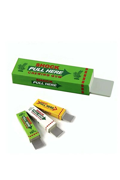 Rally لعبة مقلب علكة الصدمة الكهربائية - عالية الجودة، متينة، اختيار عشوائي