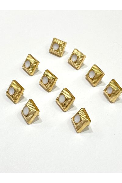 karantuhafiye Blouse Button / Metal Blouse Button / 10 Pieces / Model 16
