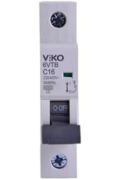 STOREMAX Jvnnastore Automatic Fuse 6Ka C Type 1 Pole 16A Trendyfr 646268
