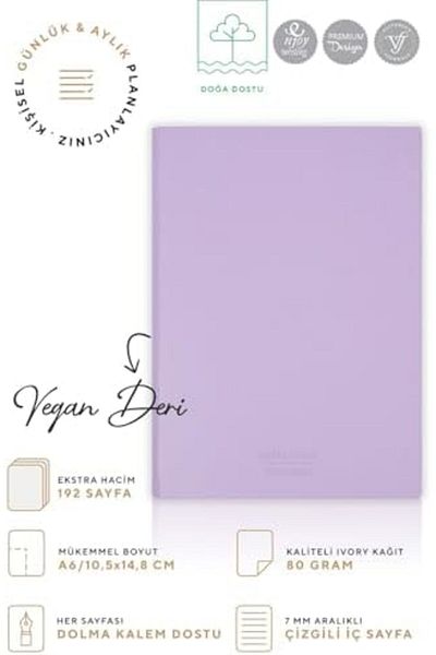 STOREMAX Muartshop Flexible Cover Pocket Notebook A6 Cream 96 Yp. Striped 871301