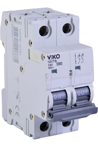 STOREMAX Jvnnastore Automatic Fuse 10Ka C Type 2 Pole 40A Trendyfr 646268