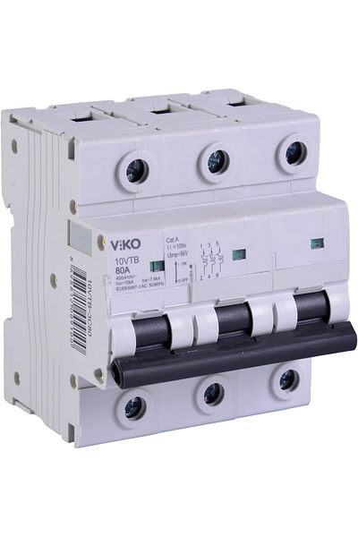 STOREMAX Jvnnastore Automatic Fuse 10Ka C Type 3 Pole 80A Trendyfr 646268