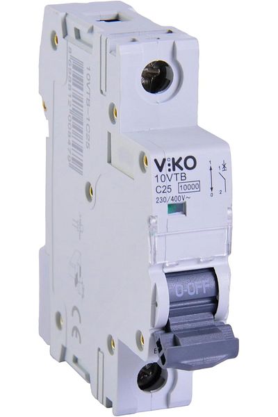 STOREMAX Jvnnastore Automatic Fuse 10Ka C Type 1 Pole 25A Trendyfr 646268