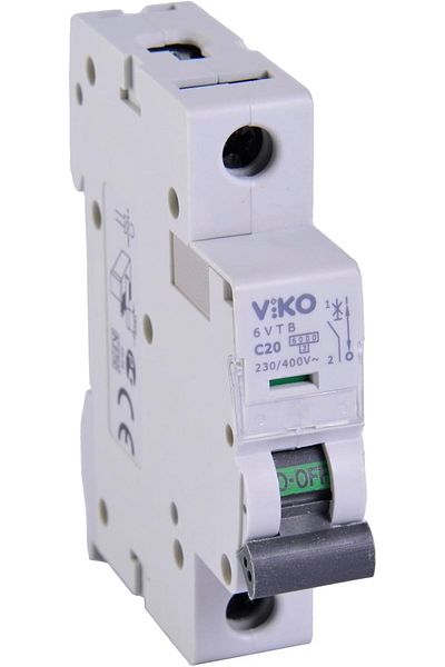 STOREMAX Jvnnastore Automatic Fuse 6Ka C Type 1 Pole 20A Trendyfr 646268