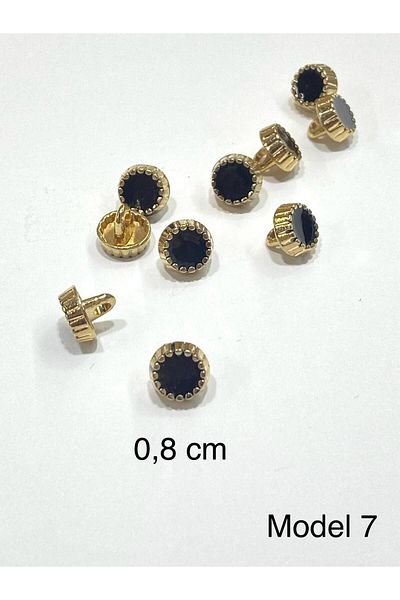 karantuhafiye Blouse Button / Metal Blouse Button / 10 Pieces / Model 7
