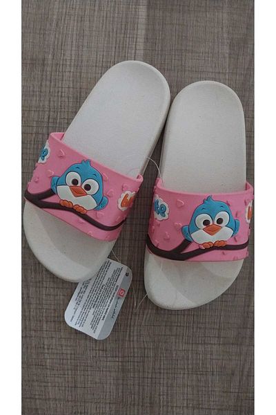 GEZER Bird Patterned Children's Slippers