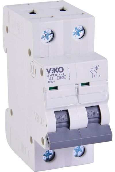 STOREMAX Jvnnastore Automatic Fuse 4.5Ka B Type 2 Pole 32A Trendyfr 646268
