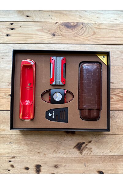 COHİBA Cohiba Kırmızı Puro Seti İkonik Modeller