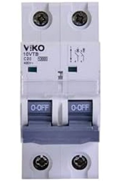 STOREMAX Jvnnastore Automatic Fuse 10Ka C Type 2 Pole 20A Trendyfr 646268