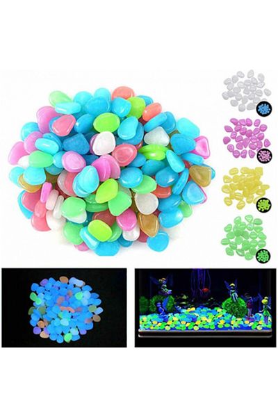 OEM Phosphorescent pebbles various colors 1 kg
