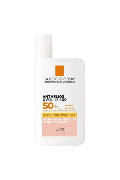 La Roche Posay Anthelios Uvmune Fluid Güneş Kremi Spf50+ 50 Ml - Renkli E Vitamini Içerikli