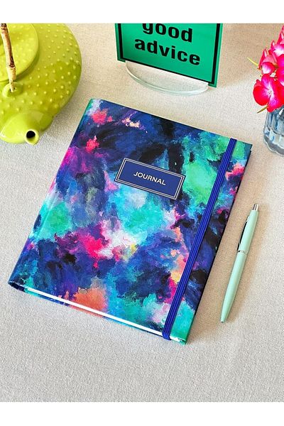 STOREMAX Muartshop Spiral Notebook Hard Cover 192 Pages 96 Sheets 17X24 cm 90Gr. Striped 871301
