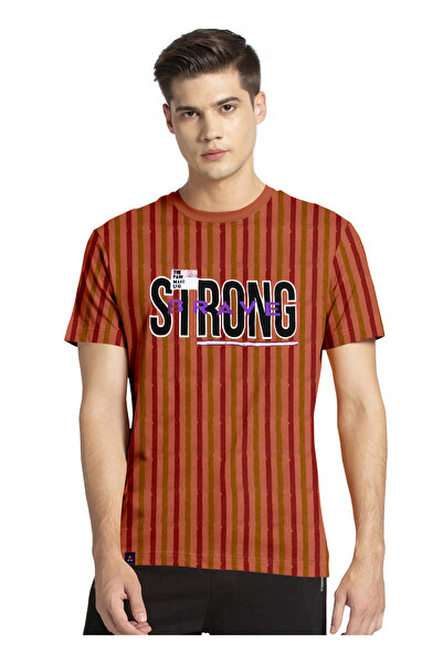LAUREN SMITH : Men’s 100% Cotton Round Neck T-shirt and Short sleeves with Ch...