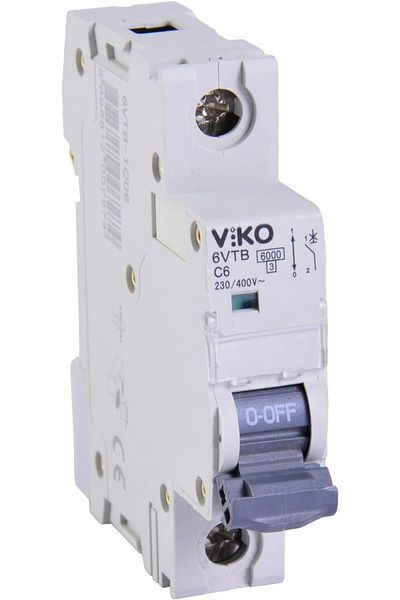 STOREMAX Jvnnastore Automatic Fuse 6Ka C Type 1 Pole 06A Trendyfr 646268