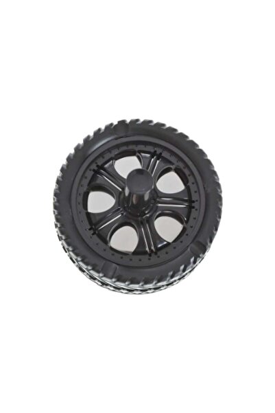 OEM Black metal wheel-shaped windproof ashtray with closing mechanism