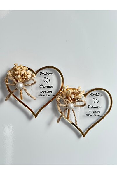 N1K 20 Adet Söz / Nişan / Nikah Hediyelik Epoksi Magnet – Özel Tasarım Kişiye...