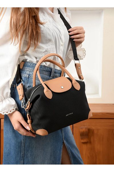eflanmoda Just Polo Adjustable Long Strap Women's Hand and Shoulder Bag