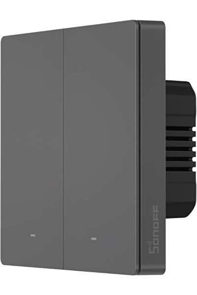 Genel Markalar Sonoff M5-2c-86 Akıllı Duvar Anahtarı 2 Kanallı