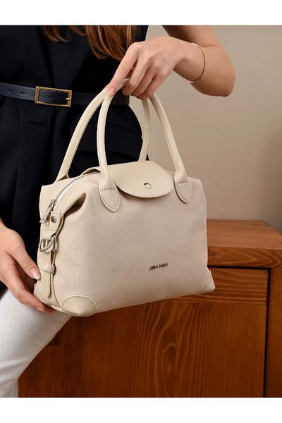 eflanmoda Just Polo Adjustable Long Strap Women's Hand and Shoulder Bag
