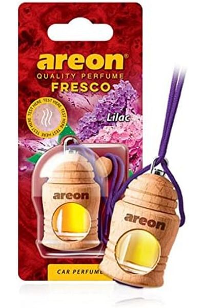Areon Fresco Hanging Car Air Freshner - Lilac, Pack of 1