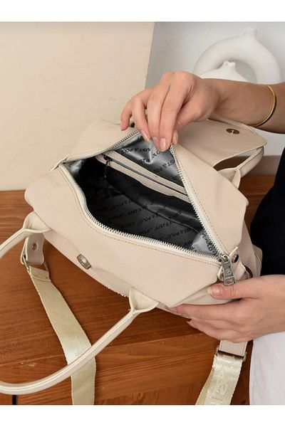 eflanmoda Just Polo Adjustable Long Strap Women's Hand and Shoulder Bag