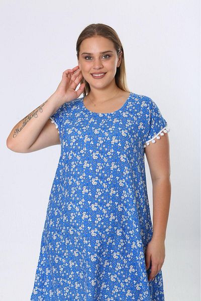 MG Citrus Flower Patterned Dress