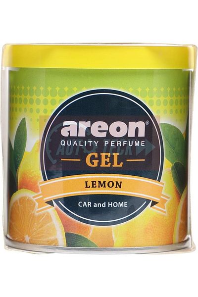 Areon Lemon Gel Air Freshener for Car (80 g) (GCK04)