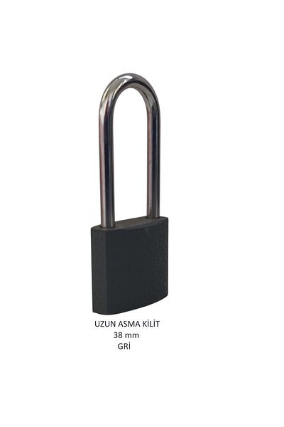 Adilon Asma Lock 38mm Long Hook Gray